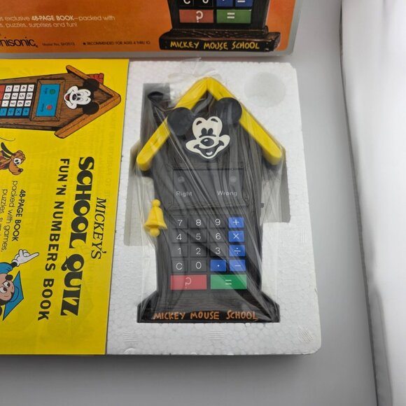 Unisonic Disney Mickey Mouse School Quiz Electronic Fun 'N‎ Numbers Calculator - Picture 8 of 9